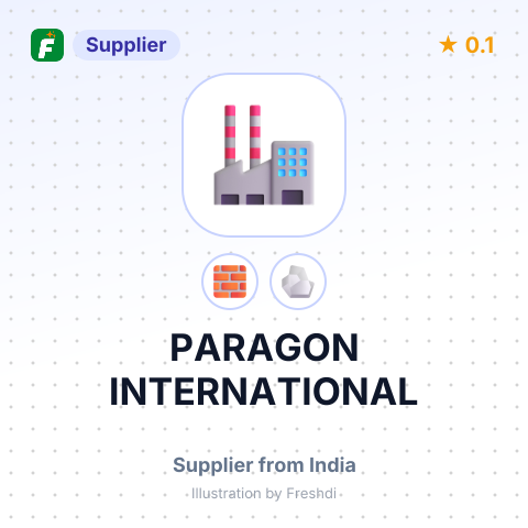 PARAGON INTERNATIONAL – summary card, no photo uploaded yet
