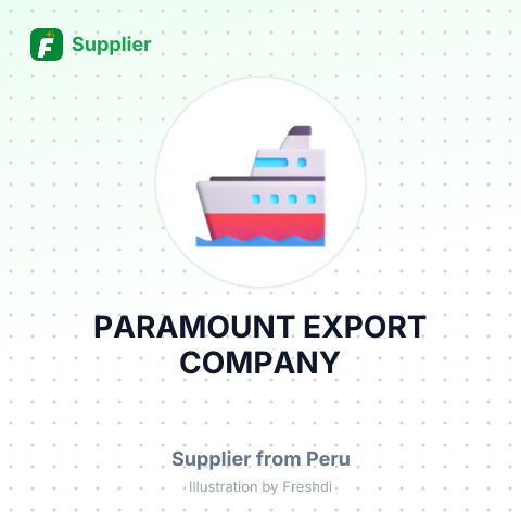 PARAMOUNT EXPORT COMPANY – summary card, no photo uploaded yet