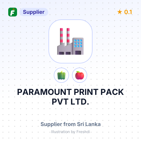 PARAMOUNT PRINT PACK PVT LTD. – summary card, no photo uploaded yet