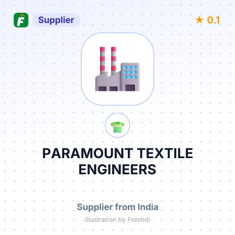 PARAMOUNT TEXTILE ENGINEERS – summary card, no photo uploaded yet