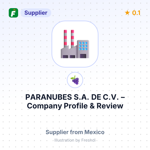 PARANUBES S.A. DE C.V. – summary card, no photo uploaded yet