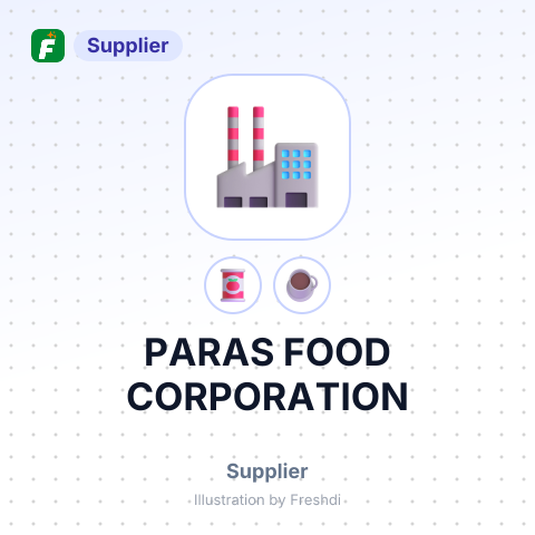 PARAS FOOD CORPORATION – summary card, no photo uploaded yet