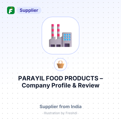 PARAYIL FOOD PRODUCTS – summary card, no photo uploaded yet