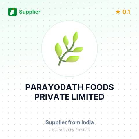 PARAYODATH FOODS PRIVATE LIMITED – summary card, no photo uploaded yet
