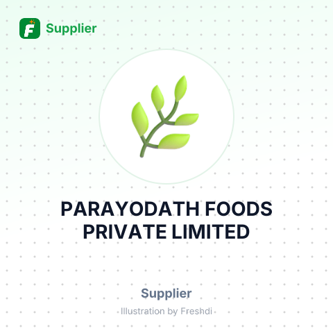 PARAYODATH FOODS PRIVATE LIMITED – summary card, no photo uploaded yet