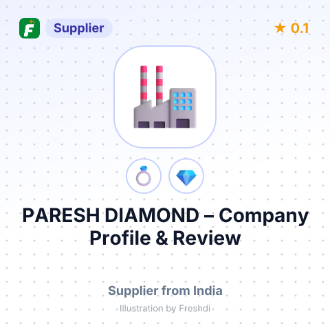 PARESH DIAMOND – summary card, no photo uploaded yet