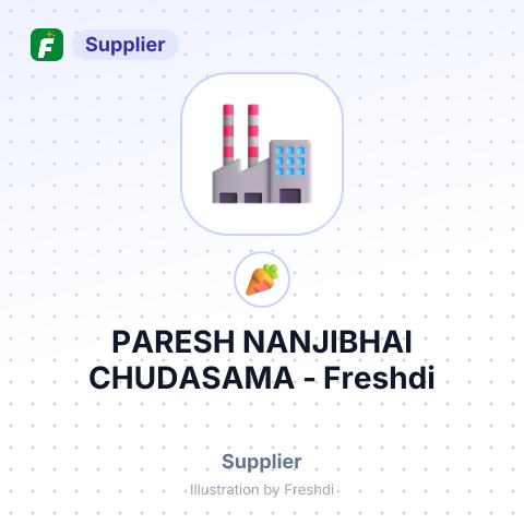PARESH NANJIBHAI CHUDASAMA – summary card, no photo uploaded yet