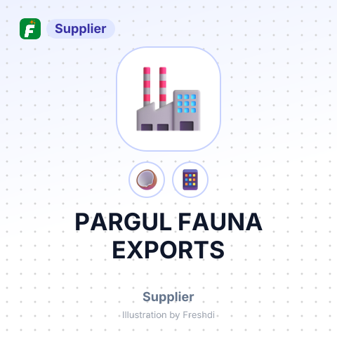 PARGUL FAUNA EXPORTS – summary card, no photo uploaded yet