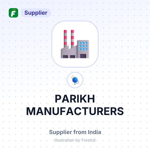 PARIKH MANUFACTURERS – summary card, no photo uploaded yet