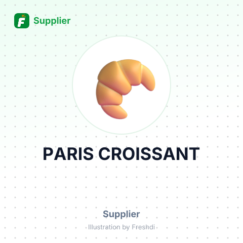 PARIS CROISSANT – summary card, no photo uploaded yet