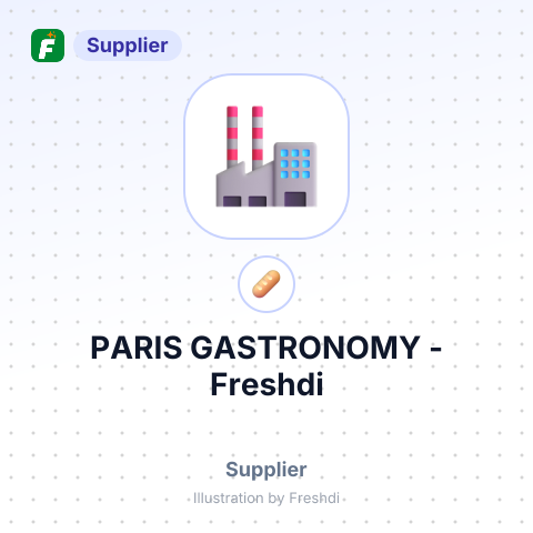 PARIS GASTRONOMY – summary card, no photo uploaded yet