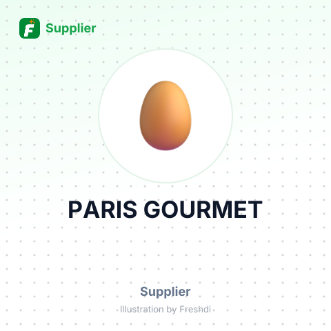 PARIS GOURMET – summary card, no photo uploaded yet