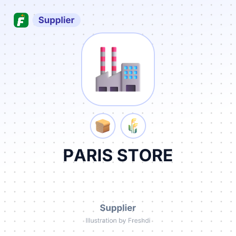 PARIS STORE – summary card, no photo uploaded yet