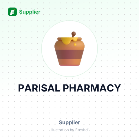 PARISAL PHARMACY – summary card, no photo uploaded yet