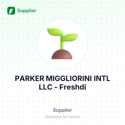 PARKER MIGGLIORINI INTL LLC – summary card, no photo uploaded yet