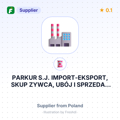 PARKUR S.J. IMPORT-EKSPORT, SKUP ZYWCA, UBÓJ I SPRZEDAZ MIESA MARIAN PARA, ROMAN PARA, JÓZEF KURUC – summary card, no photo uploaded yet