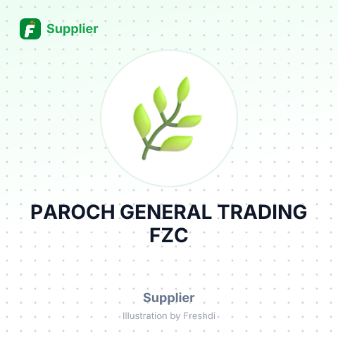 PAROCH GENERAL TRADING FZC – summary card, no photo uploaded yet