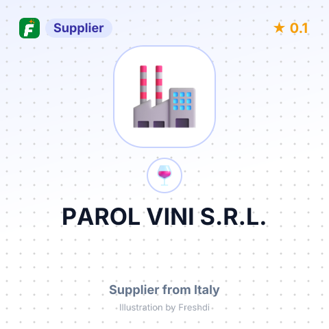 PAROL VINI S.R.L. – summary card, no photo uploaded yet