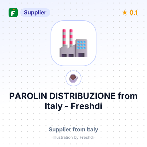 PAROLIN DISTRIBUZIONE – summary card, no photo uploaded yet