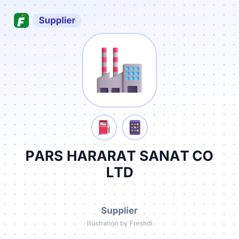 PARS HARARAT SANAT CO LTD – summary card, no photo uploaded yet