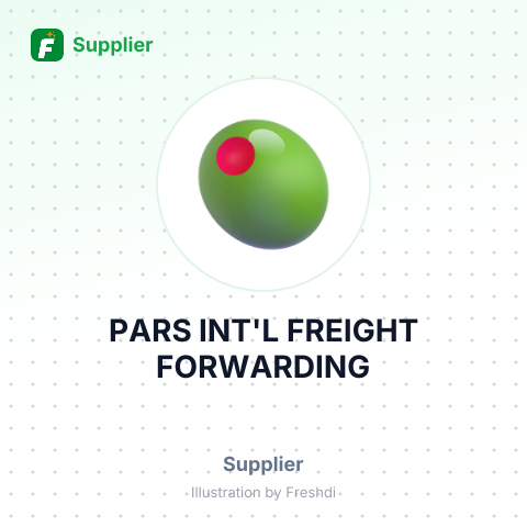PARS INT'L FREIGHT FORWARDING – summary card, no photo uploaded yet