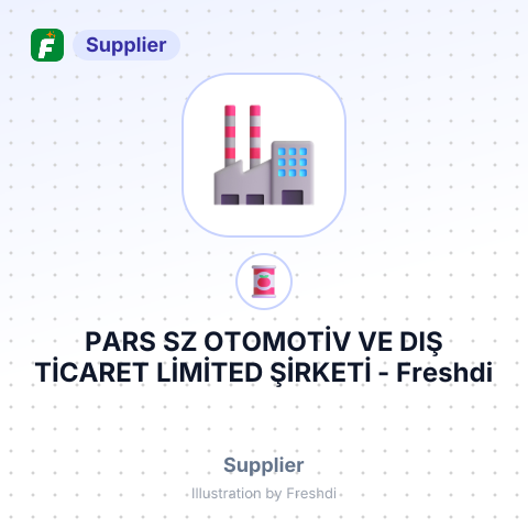 PARS SZ OTOMOTİV VE DIŞ TİCARET LİMİTED ŞİRKETİ – summary card, no photo uploaded yet
