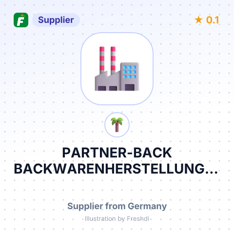 PARTNER-BACK BACKWARENHERSTELLUNGS-GMBH – summary card, no photo uploaded yet