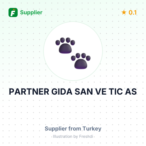 PARTNER GIDA SAN VE TIC AS – summary card, no photo uploaded yet