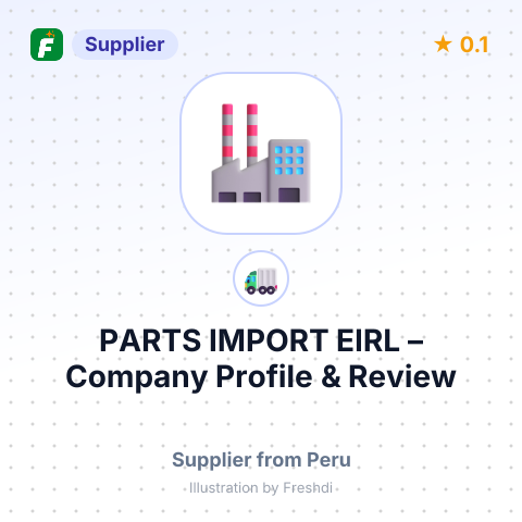 PARTS IMPORT EIRL – summary card, no photo uploaded yet