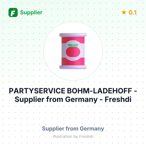 PARTYSERVICE BOHM-LADEHOFF – summary card, no photo uploaded yet