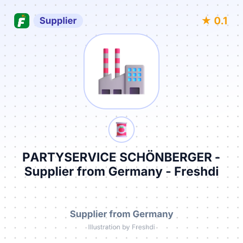 PARTYSERVICE SCHÖNBERGER – summary card, no photo uploaded yet