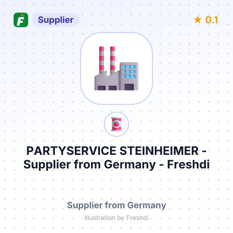 PARTYSERVICE STEINHEIMER – summary card, no photo uploaded yet
