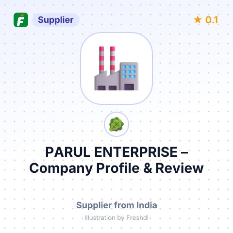PARUL ENTERPRISE – summary card, no photo uploaded yet