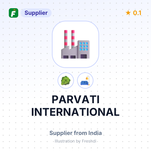 PARVATI INTERNATIONAL – summary card, no photo uploaded yet