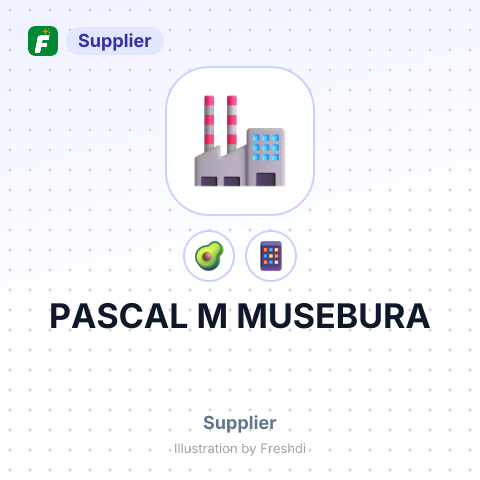PASCAL M MUSEBURA – summary card, no photo uploaded yet