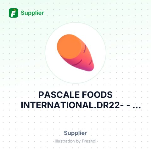 PASCALE FOODS INTERNATIONAL.DR22- – summary card, no photo uploaded yet