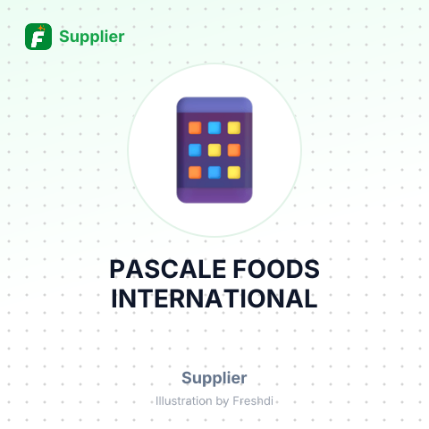 PASCALE FOODS INTERNATIONAL – summary card, no photo uploaded yet