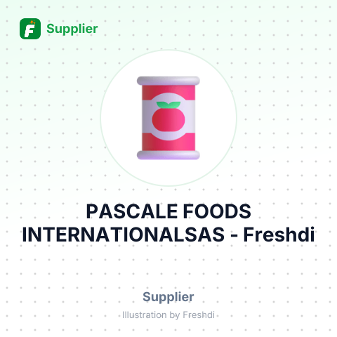 PASCALE FOODS INTERNATIONALSAS – summary card, no photo uploaded yet