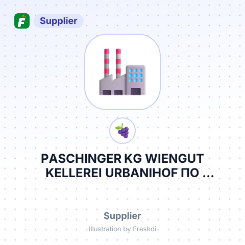PASCHINGER KG WIENGUT KELLEREI URBANIHOF ПО ПОРУЧЕНИЮ SPIWI DOO – summary card, no photo uploaded yet