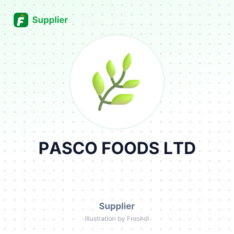 PASCO FOODS LTD – summary card, no photo uploaded yet
