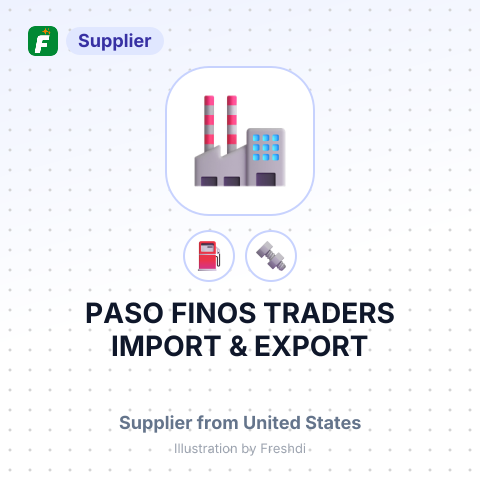 PASO FINOS TRADERS IMPORT & EXPORT – summary card, no photo uploaded yet