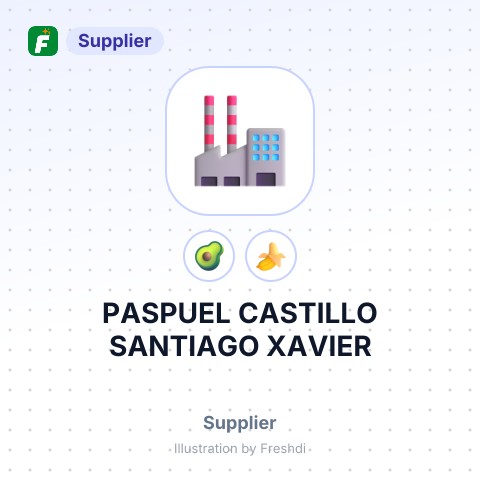 PASPUEL CASTILLO SANTIAGO XAVIER – summary card, no photo uploaded yet
