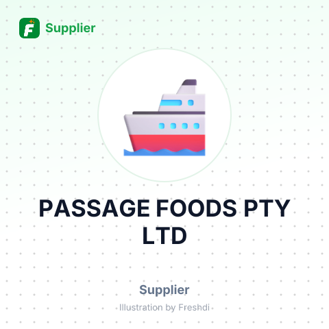 PASSAGE FOODS PTY LTD – summary card, no photo uploaded yet