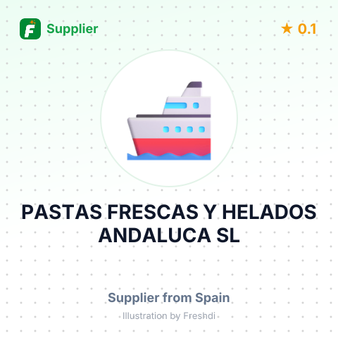PASTAS FRESCAS Y HELADOS ANDALUCA SL – summary card, no photo uploaded yet