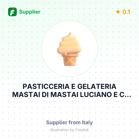 PASTICCERIA E GELATERIA MASTAI DI MASTAI LUCIANO E C. S.N.C. – summary card, no photo uploaded yet