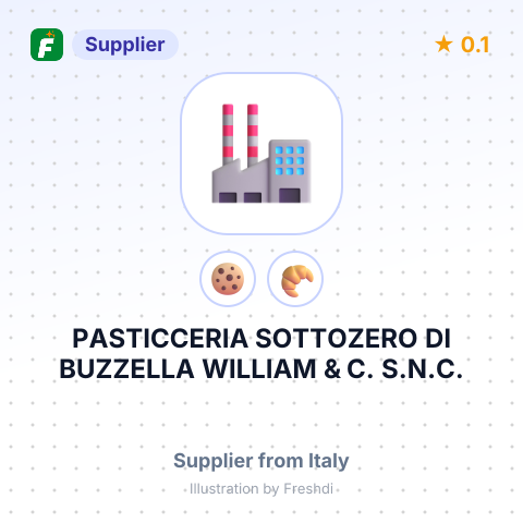 PASTICCERIA SOTTOZERO DI BUZZELLA WILLIAM & C. S.N.C. – summary card, no photo uploaded yet