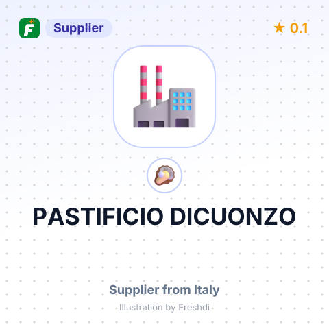 PASTIFICIO DICUONZO – summary card, no photo uploaded yet