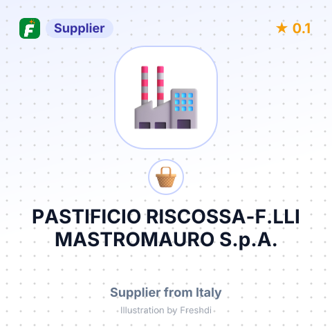 PASTIFICIO RISCOSSA-F.LLI MASTROMAURO S.p.A. – summary card, no photo uploaded yet