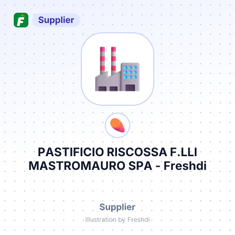 PASTIFICIO RISCOSSA F.LLI MASTROMAURO SPA – summary card, no photo uploaded yet