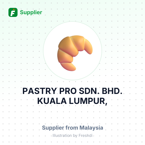 PASTRY PRO SDN. BHD. KUALA LUMPUR, – summary card, no photo uploaded yet